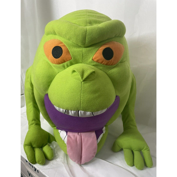 Ghostbusters Slimer Plush 2011 Toy Factory X-Large 20 inches High 33 inches Long - Picture 3 of 8